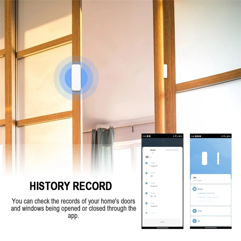 

N82R Tuya Wi-Fi датчик двери, окна, умный датчик окна, двери, домашняя охранная сигнализация-система