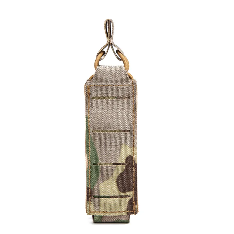 Tactische 9mm Pistool Tijdschrift Pouch Speelgoed Pistool Molle Enkele Mag Carrier Holster Outdoor Jacht Zaklamp Zaklamp Houder EDC Gereedschapstas