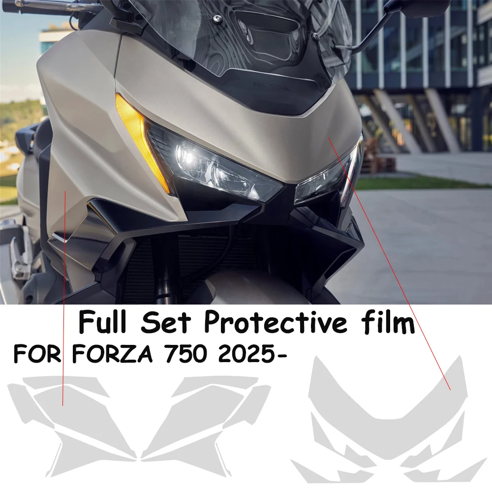 

Невидимая защитная пленка для мотоцикла Forza 750 2025 2026, защитная пленка с полным покрытием PPF для Forza 750 2025 2026, ТПУ PPF