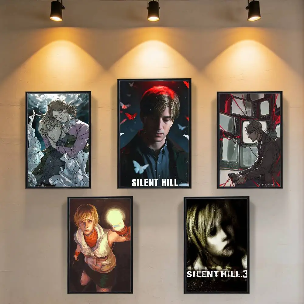 

Popular SILENT HILL 3 Poster Trendy Wall Art For Coffee Office Bar Decoration Best Gift Good Sticker Printed On PP Paper