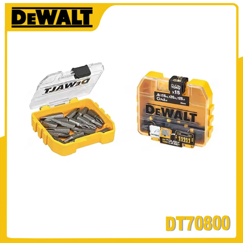 

DEWALT DT70800 TSTAK Small Tool Box Stackable Storage Case Plastic Parts Organizer Multifunctional Original
