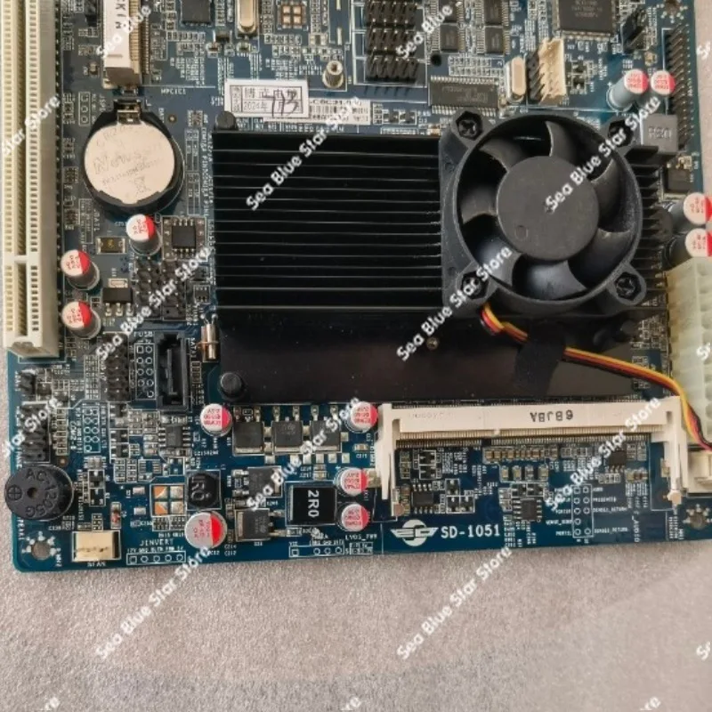 D525 POS cash register, industrial control main board SD-1051 24PIN power supply, second-hand disassembly main board