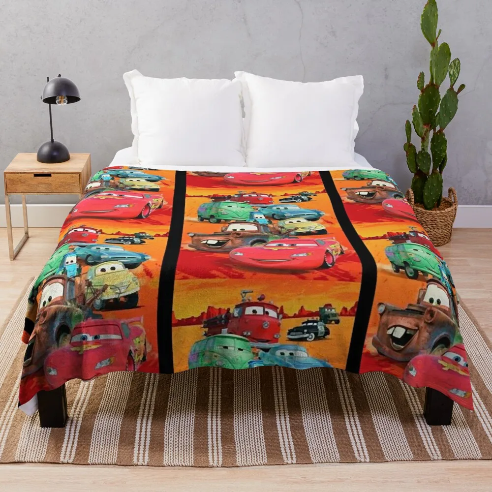 

Cars Movie Throw Blanket Plush Blankets Sofas Of Decoration Blankets