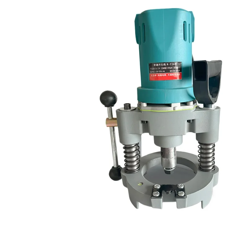 Pipe opening machine for perforated iron pipe fire galvanized pipe opening electric hole opener drilling machine