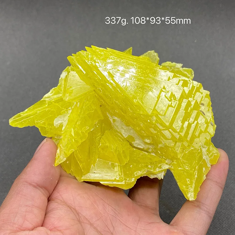 

100% натуральные образцы минералов странной формы желтого цвета с крупной кристаллической серой, коллекция целебных драгоценных камней