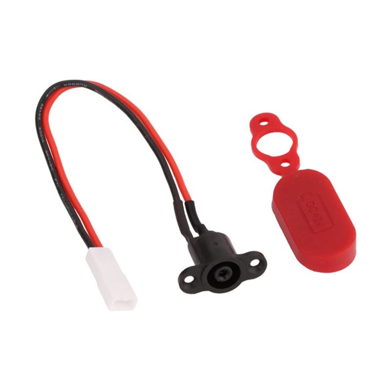 M365 Electric Scooter Accessories Charging Port Plastic Waterproof Head Waterproof Plug Complete Set