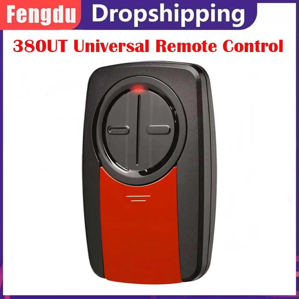 375LM 380UT Security 2.0 Tribland 891LM 373LM 973LM 81LM Remote Control with Clips Replacement Garage Door Opener 