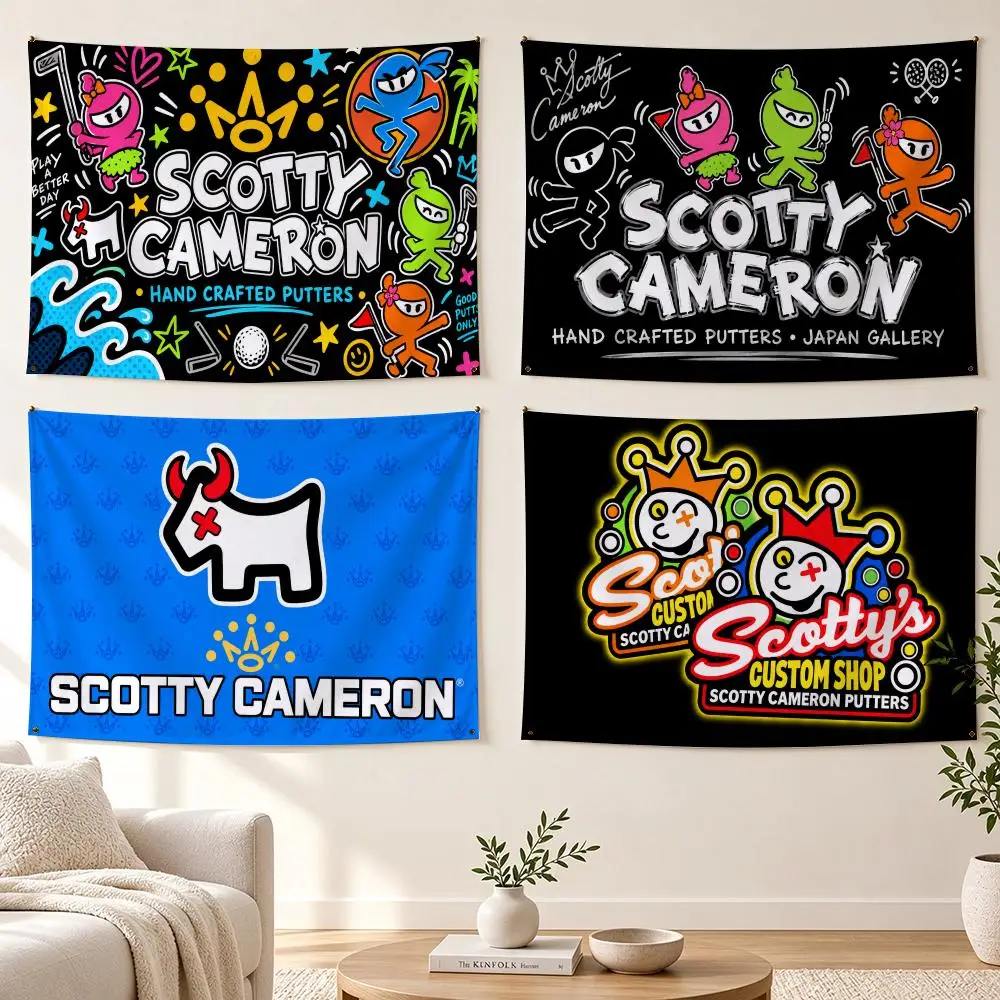 Brand Scotty Cameron Flags Banner For Bedroom Outdoor Living Room Restaurant Bar Wall Decor Party
