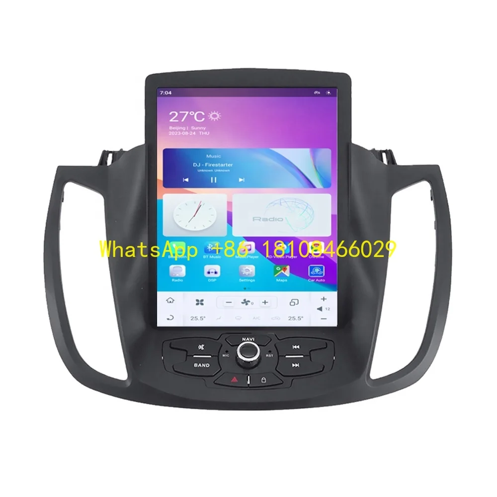 

RoadNavi Tesla Style Android 11 Car Radio for Ford Kuga 2013-2017 Car Multimedia Player Wireless Carplay 4G