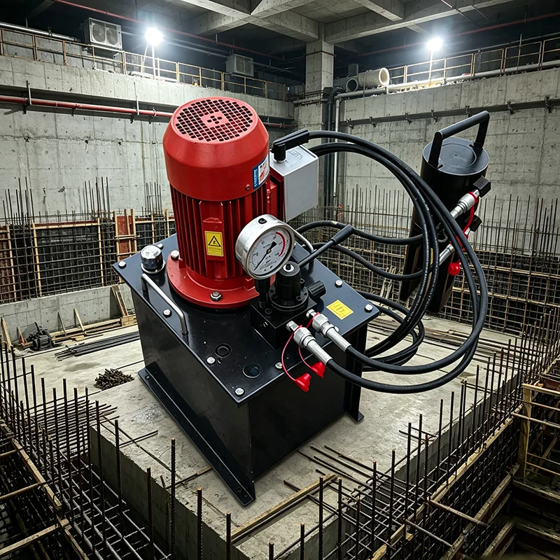 16‑40mm Steel Bar Cold Extrusion Press Portable Hydraulic Rebar Swaging Crimping Machine for Building Rebar Splicing Project