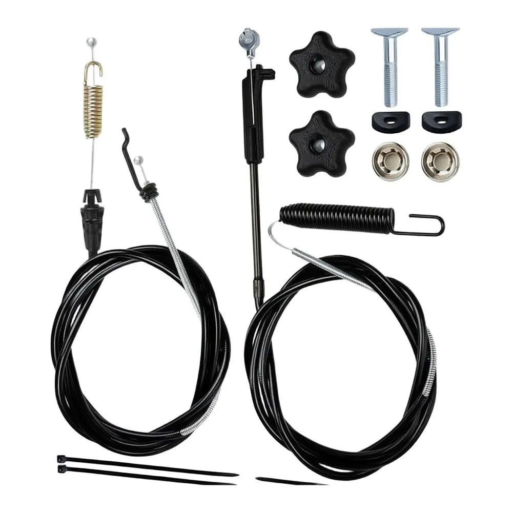 Control Cable Repair Kit for Toro 30 Inch Mowers Includes Full Set of Functional Replacement Cables and Fasteners