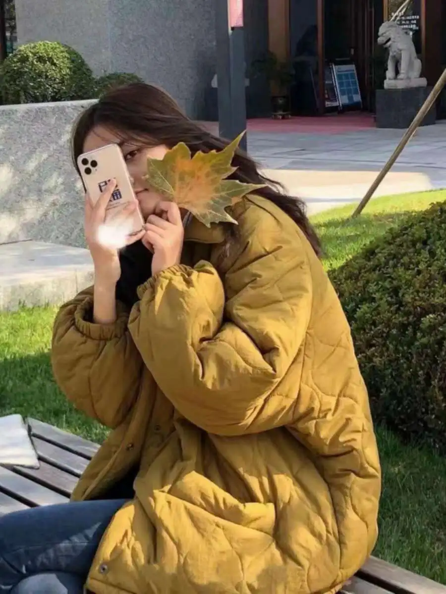 Retro Plaid Cotone Donna Autunno Inverno Nuovo Sle Cappotto di pelliccia di agnello allentato Thiened Pane Sle Versione coreana Cotone Clo