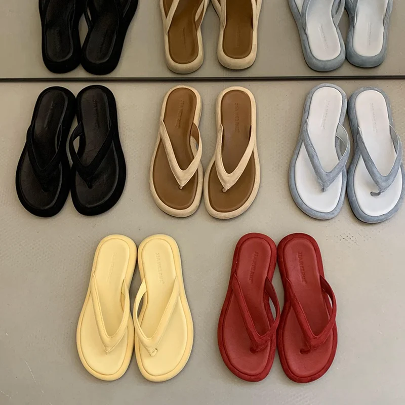 النساء النعال الصيف الشرائح المفتوحة تو حذاء كاجوال مسطح الترفيه صندل الإناث شاطئ الوجه يتخبط شباشب لخارج المنزل Zapatillas Mujer #6