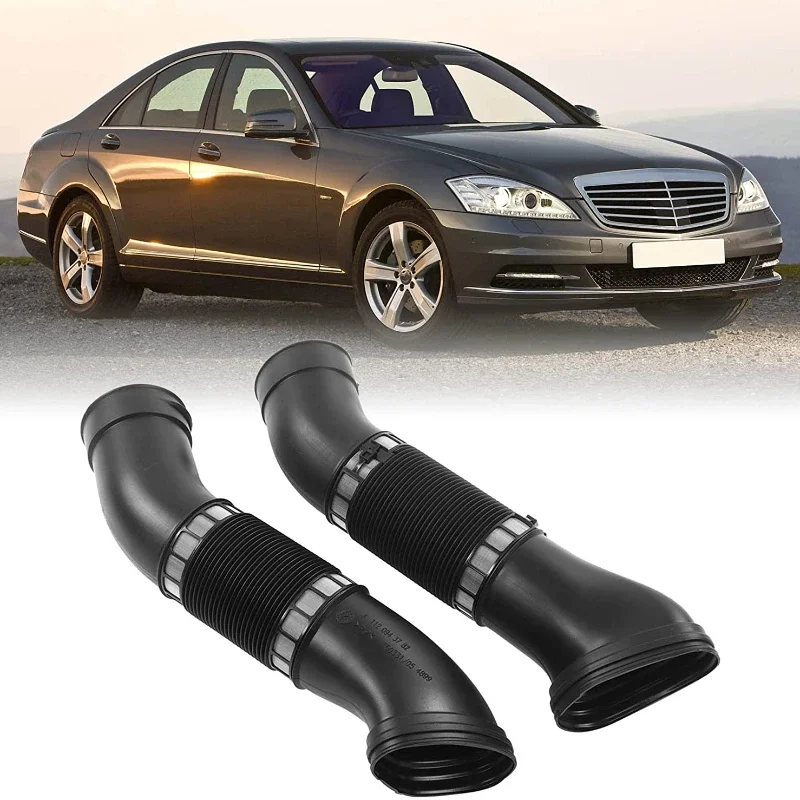 A1120943782 1120943782 1120943682 Left & Right Side Air Intake Pipe Hose for Mercedes Benz W220 S280 S320 S350