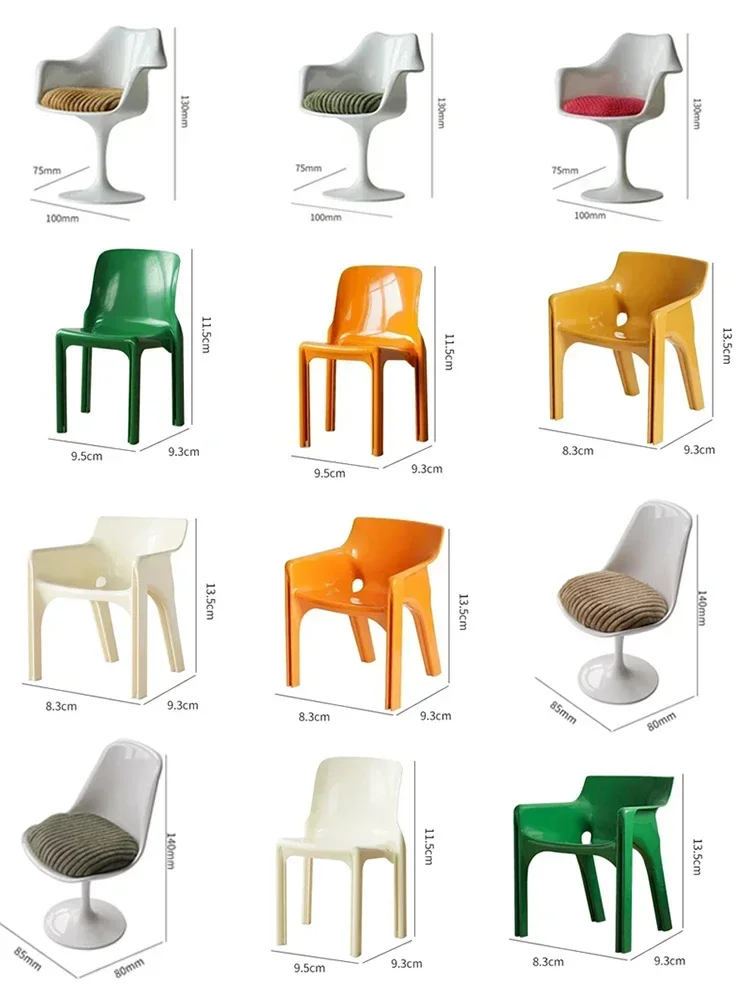 Mobili per case delle bambole in miniatura Sedia reclinabile in miniatura 1/6 Nuova decorazione per casa delle bambole in miniatura fai da te