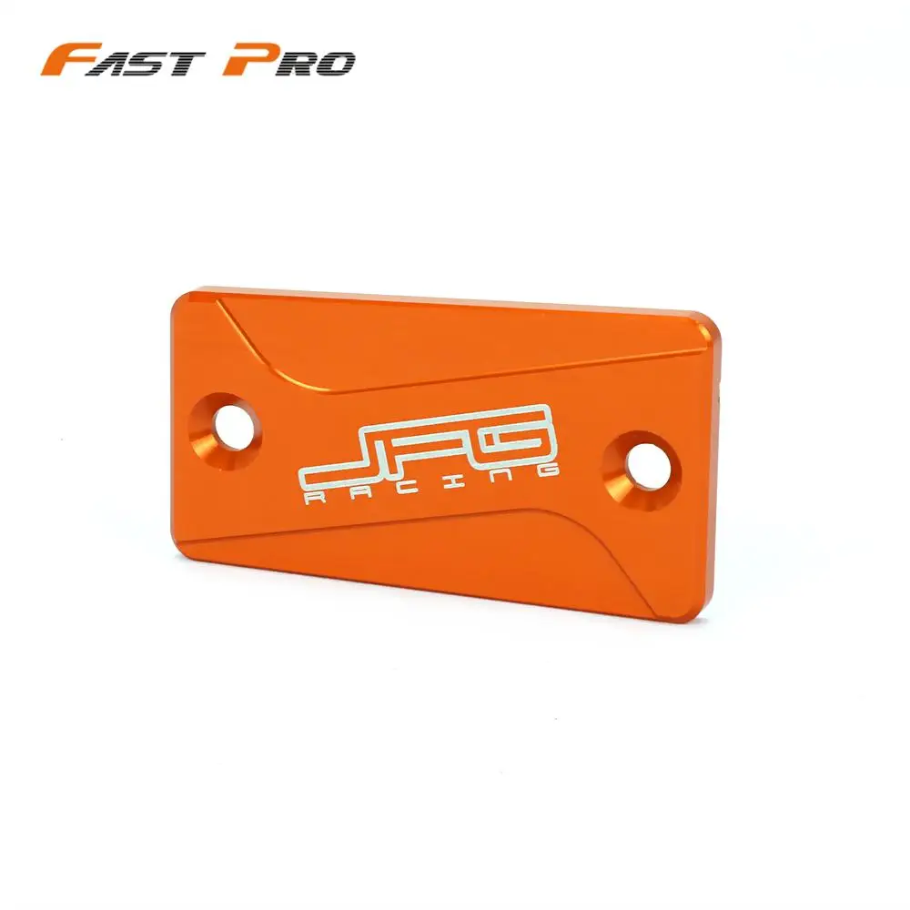 CNC Front Brake Fluid Reservoir Cover Cap Orange For Husqvarna FC FE FX TC TE TX 150i 250 250i 300i 350 450 501 2018-2021