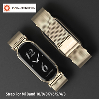 For Mi Band 10 9 8 7 6 5 4 3 Strap For Xiaomi Smart Band 10 Bracelet NFC Global Version Mi band 9 Wristband for Mi Band 8 Strap