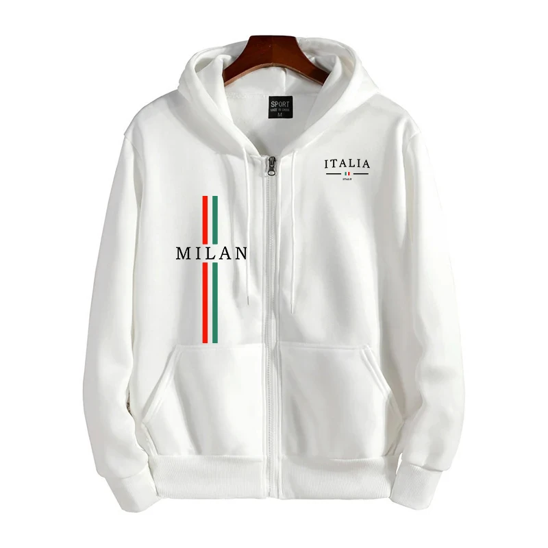

Women's Zipper Up Hoodie Italy Fashion Hooded Sweatshirts Ladies Daily Casual Sports Jackets All Season Fashion Comfortable Coat