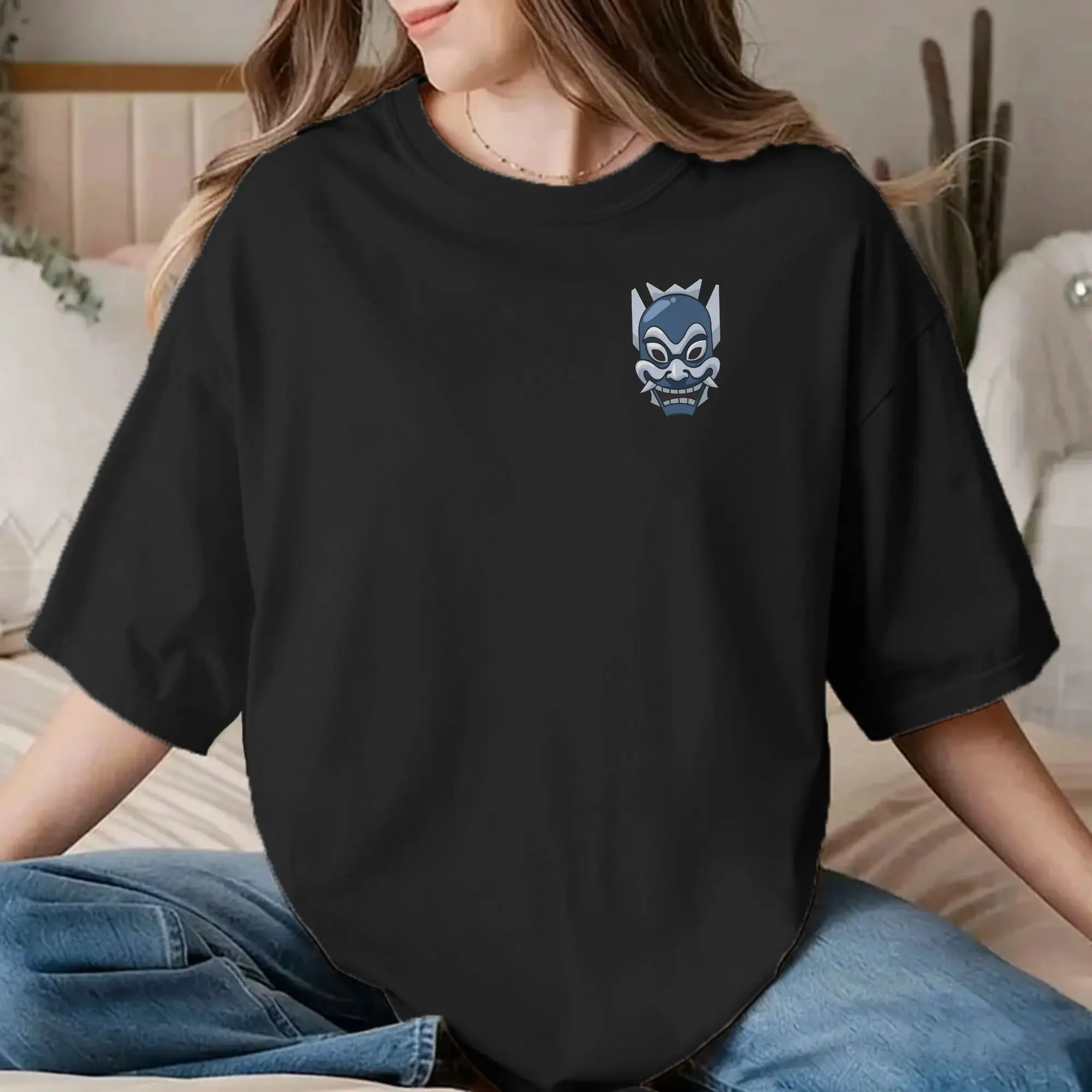 Men Women T-Shirts The Blue Spirit Zuko Vintage 100% Cotton Tees Short Sleeve Avatars Airbenders Anime T Shirts Crewneck Clothes