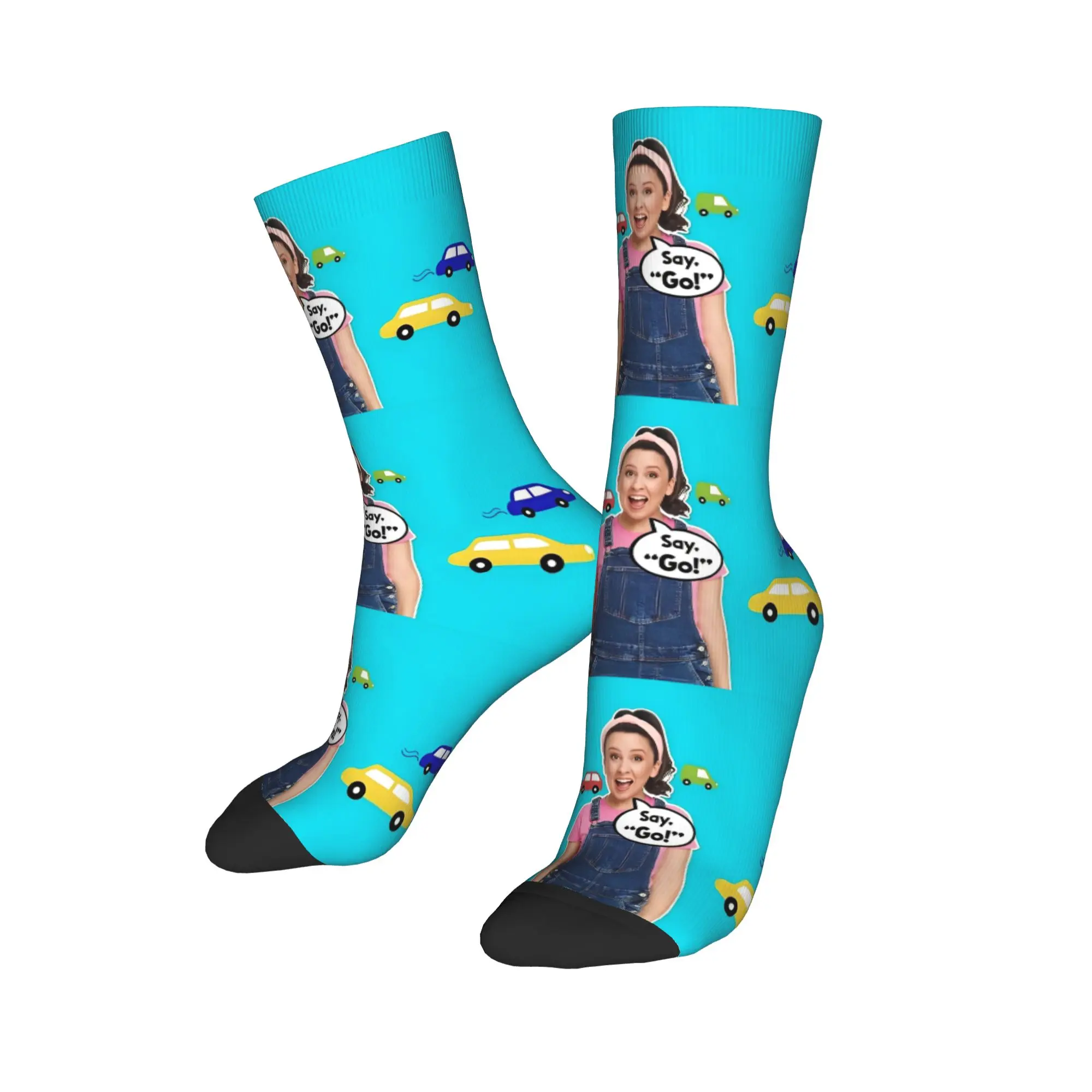 جوارب Miss Rachel جوارب الخريف القوطية للبالغين والرجال جوارب ناعمة قابلة للتنفس تصميم جوارب مضادة للانزلاق للجري #3