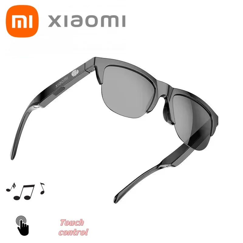

Mijia XIAOMI Smart Glasses Bluetooth Sunglasses Call Outdoor Sports headset Light Waterproof Anti-UV Musical glasses with mic