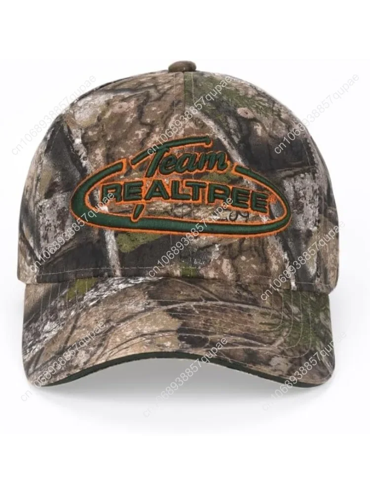 

Realtree APX Camo Baseball Cap Hat 100% Cotton Twill (Peached) Men Woman Outdoor Casual Party Headwear Unisex