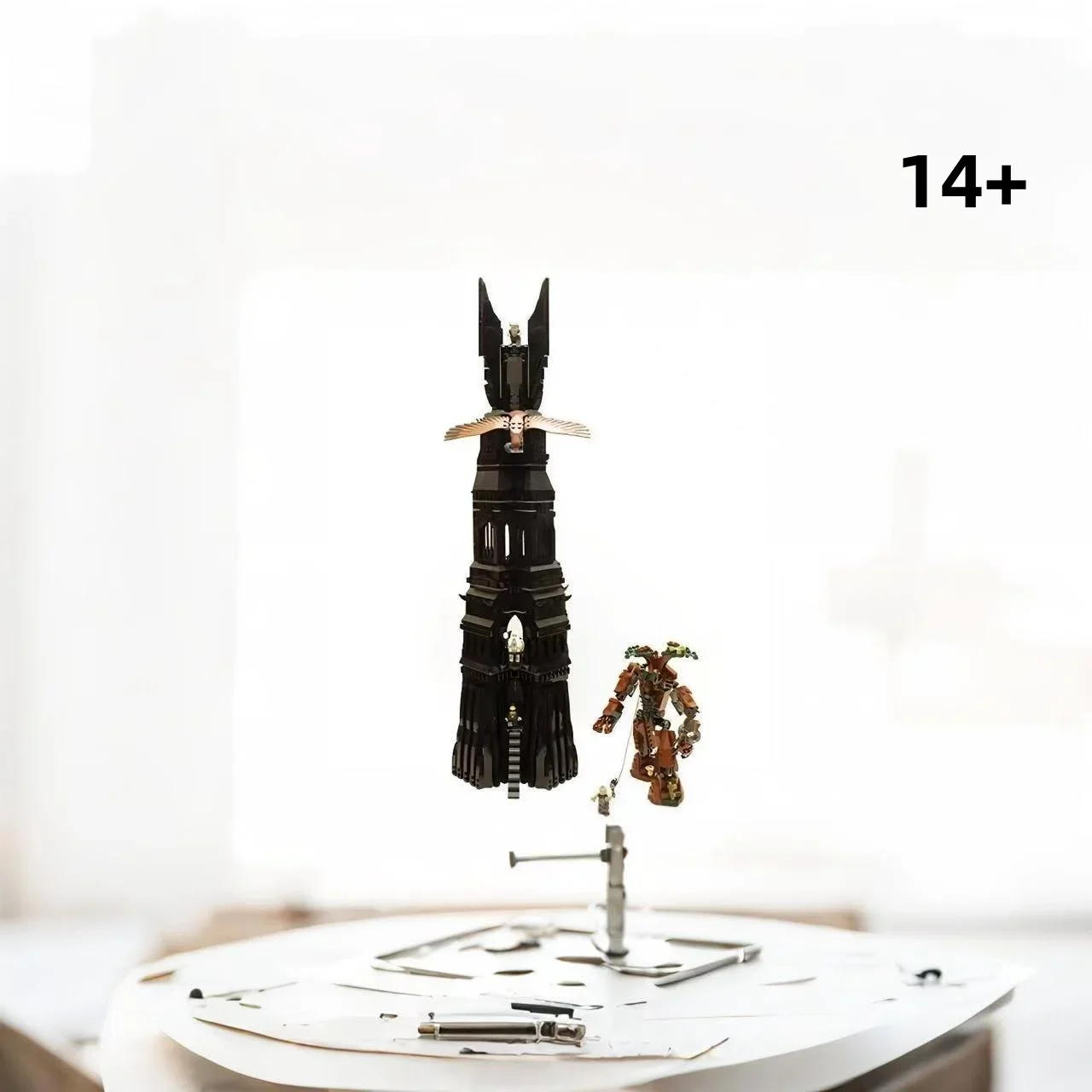 

2025 new IN STOCK 10237 Black Tower compatible Building Blocks Bricks 2359Pcs Educational Toys Birthday Boy Gifts