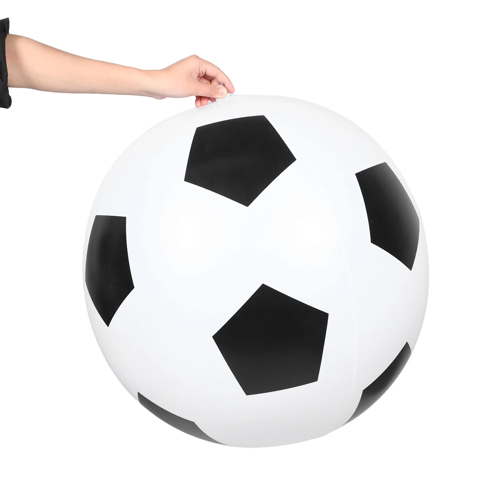 

Giant Inflatable Football For Kids Lightweight Pvc Outdoor Sports Beach Bouncy Soccer Ball Blow Up Football Sport Balls Family