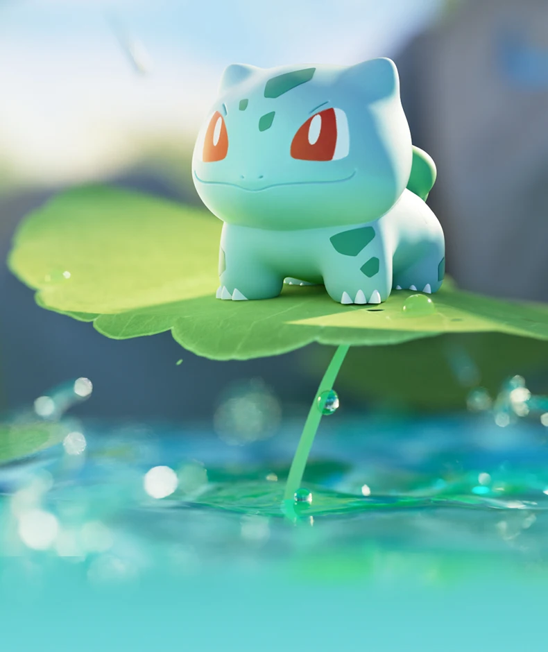 Anime Pokemon PokeBall Mini-Puppen-Actionfiguren Pikachu Charmander Bulbasaur Original Echtes Modell Ornament Spielzeug Geburtstagsgeschenk – Detail 18