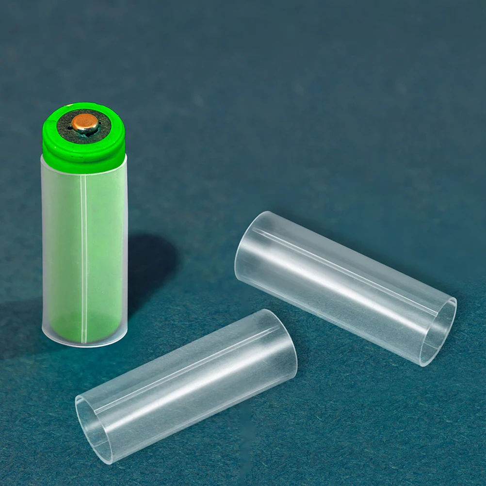 

10pcs Casing Case Converter Plastic Sleeve Adapter Insulation Spacer for 18650 Flashlight Use Design Easy