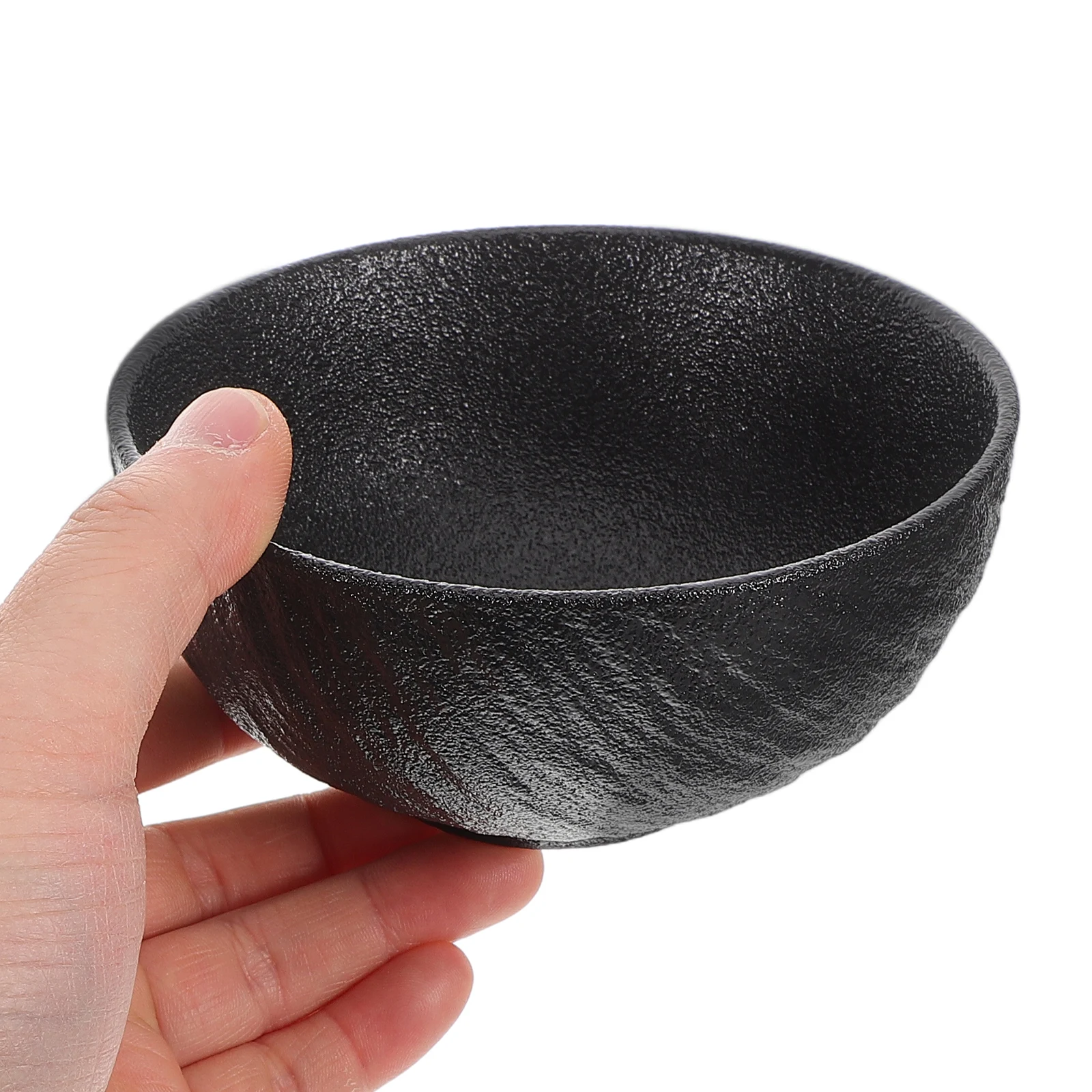 

2Pcs Home Decor Ceramic Bowls Set Rock Texture Minimalist Design Serving Bowls for Ramen Pasta Soup Cereal Mixing Salad