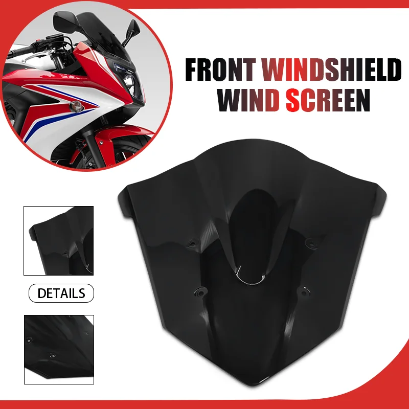 

cbr650f Windscreen Windshield Wind Deflectors Protector For CBR650F CBR 650F 2014-2018 2019 Motorcycle Wind Screen Shield Visor