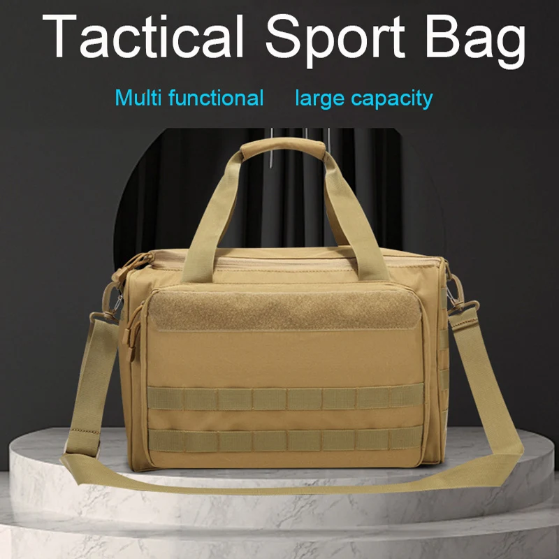 

Military Tactical Accessories Training Shooting Range Shooting Supplies Tactical Pistol Bag Waterproof Shoulder Bag