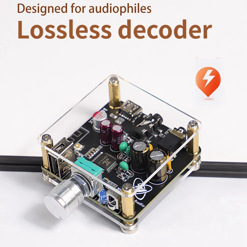 La01 Non-Destructive Hifi5.1 Bluetooth USB Flash Drive Decoding Board Player Audio Receiver Audio Amplifier Board Easy To Use