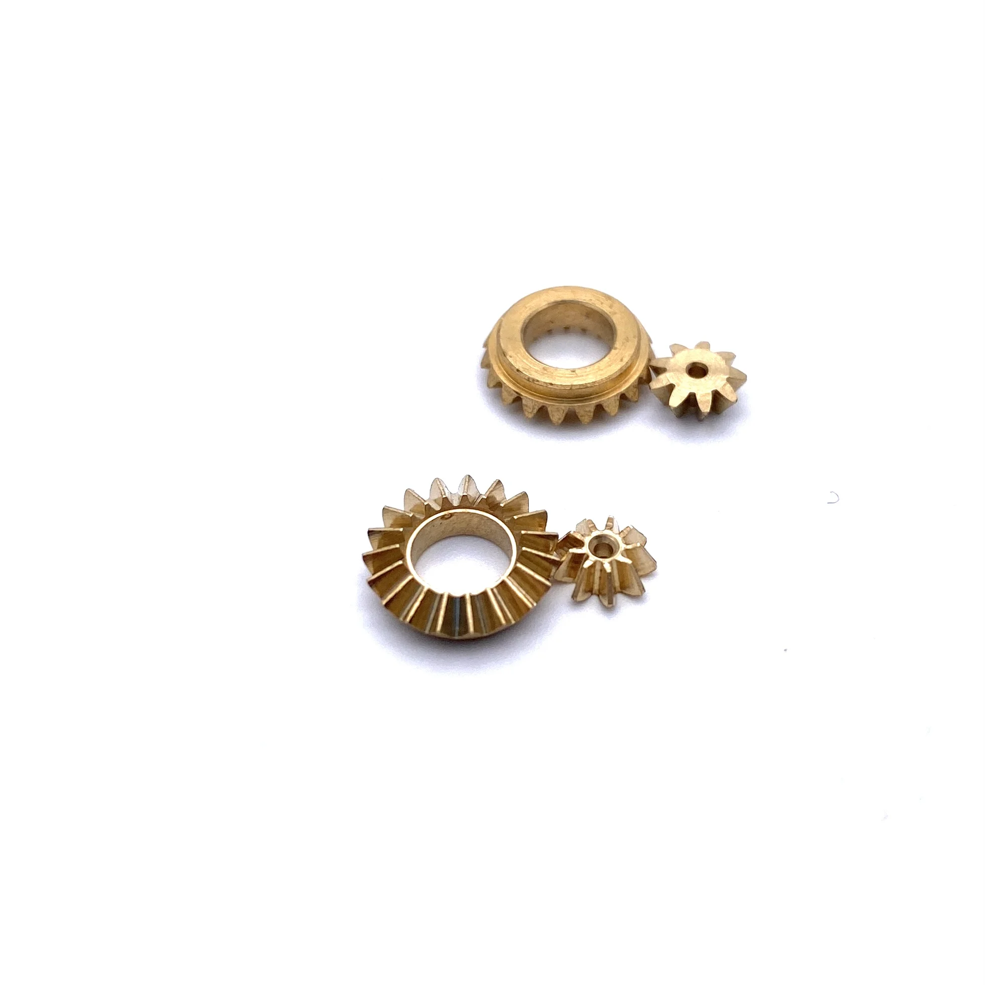 

1set Precision Brass Bevel Gear 0.5M 9T 19T 90-Degree Reduction Drive DIY Micro Model Car
