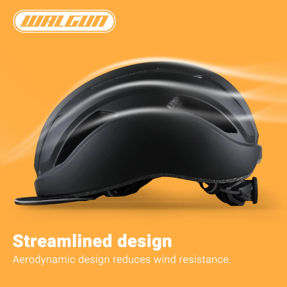 UB-65 Urban Fahrradhelm Rollerhelm für Damen und Herren E-Bike Elektrohelm Skateboard Rollschuh Sicherheitshelm – Detail 3