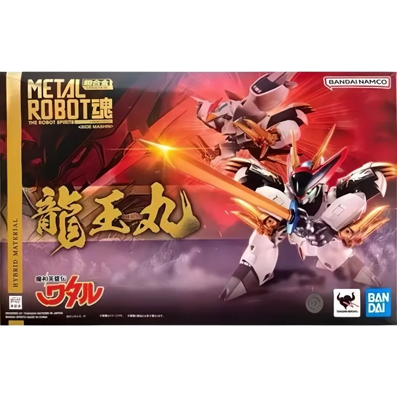 Bandai METAL ROBOT SPIRITS SIDE‑MASHIN Ryuoumaru Mashin Hero Wataru Movable Joint Action Figure Collectible Mecha Model Toy view 6