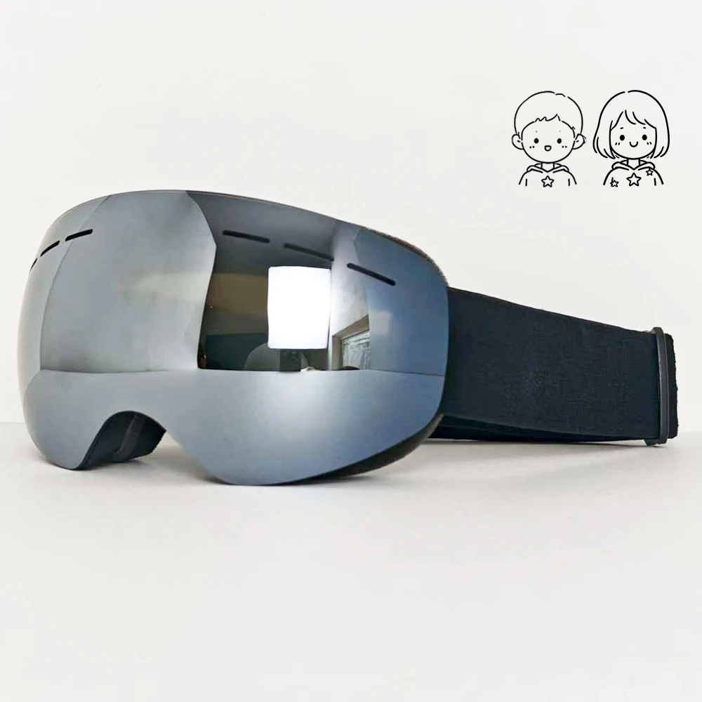 

Winter Children Ski Glasses Motocross Cycling Glasses Riding Ski Equipment Windbreak Anti Fog Sunglasses Snowboard Accessories
