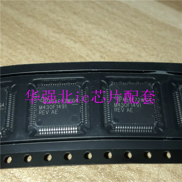 10Pcs~50Pcs Original MSP430F1491IPMR M430F1491 LQFP64 MSP430F1491IPM