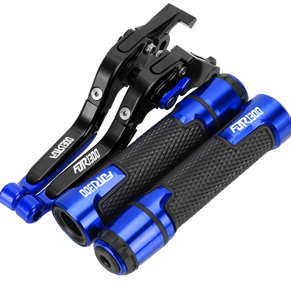 Motorcycle Acessories Folding Adjustable Brake Clutch Lever Handlebar grips Handle bar Aluminum FOR YAMAHA FJR1300 FJR 1300 2003