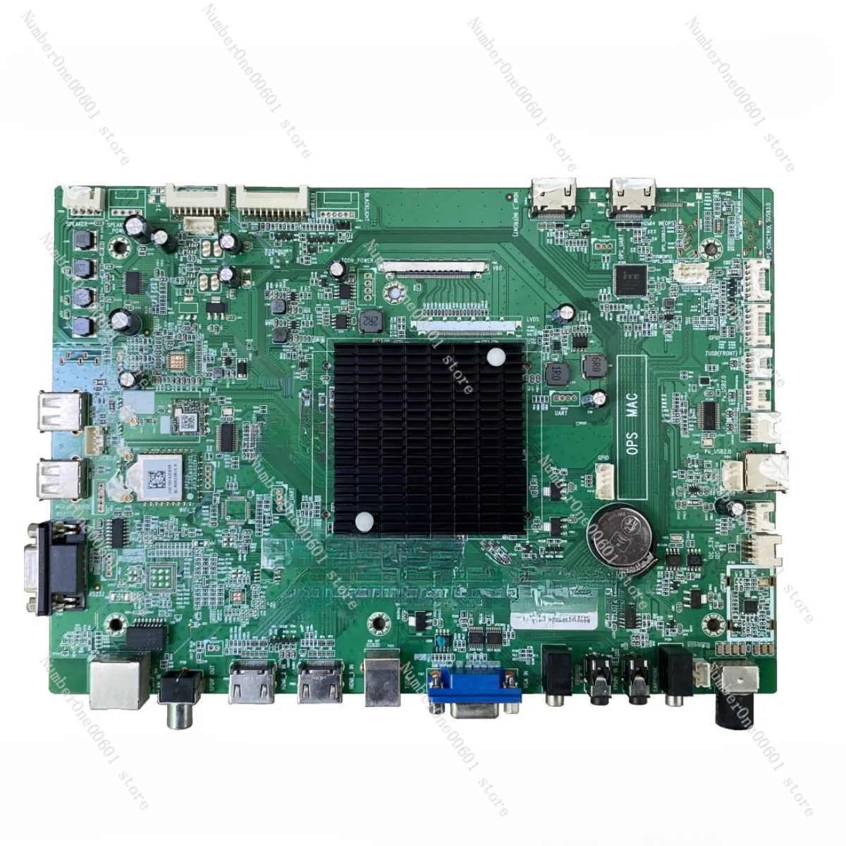 Motherboard DZ-B-8386-V5.2 Motherboard Educational All-in-One Advertisement Machine Circuit Board Embedded Machine Reboot Repair