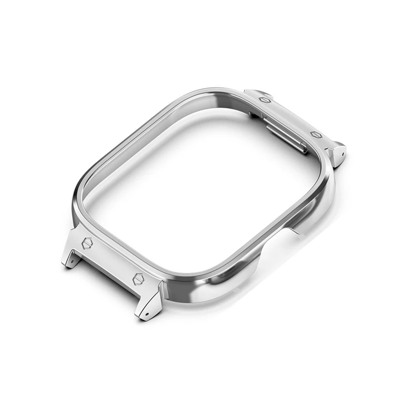 เหมาะสําหรับ Redmi Watch4 เคสป้องกันเปลือกโลหะอุปกรณ์ป้องกันนาฬิกาอัจฉริยะเหมาะสําหรับสายกว้าง 20 มม