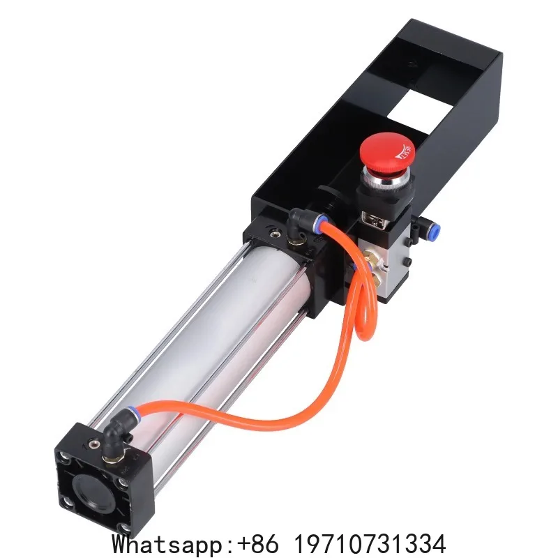 Pneumatic Can Crusher Cylinder Push Valve Cans Crushers Eco Friendly Recycling Tool