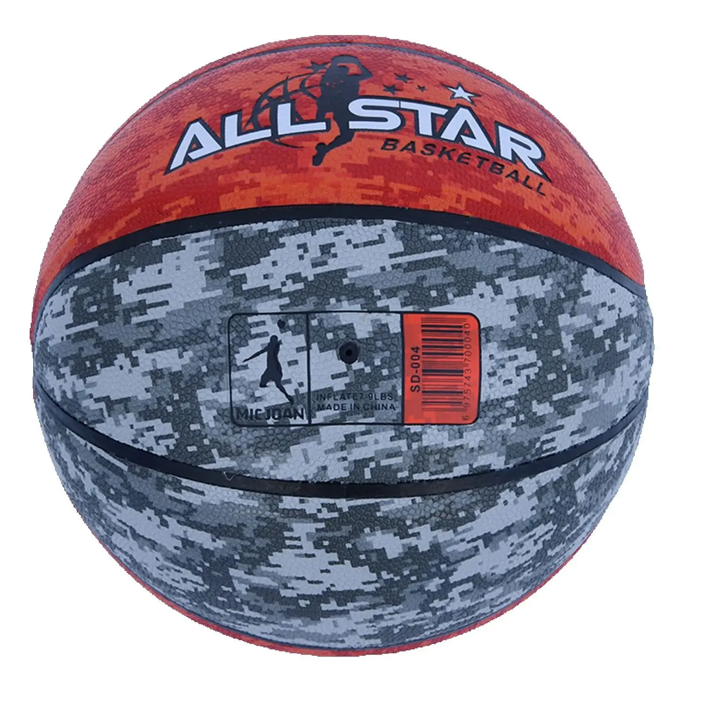 厚みのあるPUレザー スタンダードサイズ 7 #   粒状ゴムバスケットボール青少年訓練学校競技球