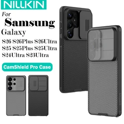 Nillkin for Samsung Galaxy S26 Ultra S26+ S26 Plus S25 Ultra S24 Ultra CamShield Pro Case with Slide Camera Cover Protector