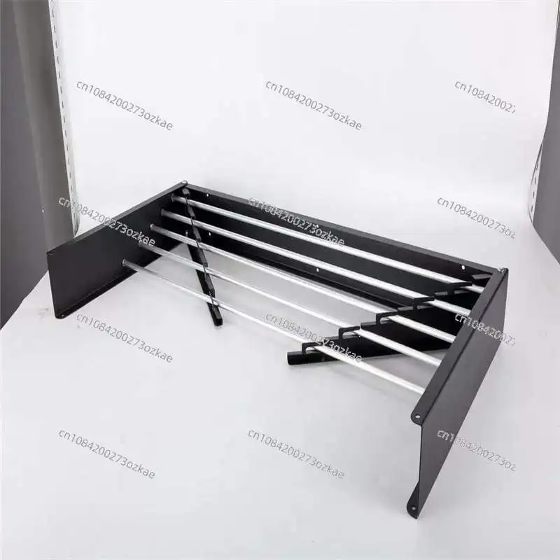 Wall-Mounted Retractable Balcony Punching Drying Rack