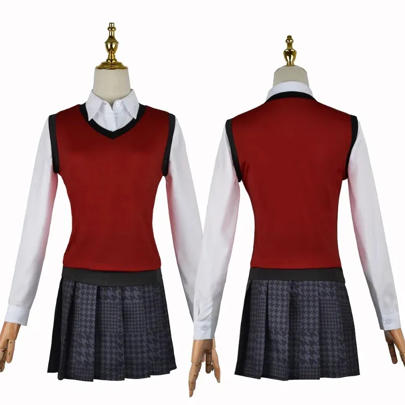 متوفر XS-2XL إيكيشيما ميداري تأثيري أنيمي Kakeguruii لعب الأدوار Jk الزي المدرسي هالوين الكرنفالات زي للنساء