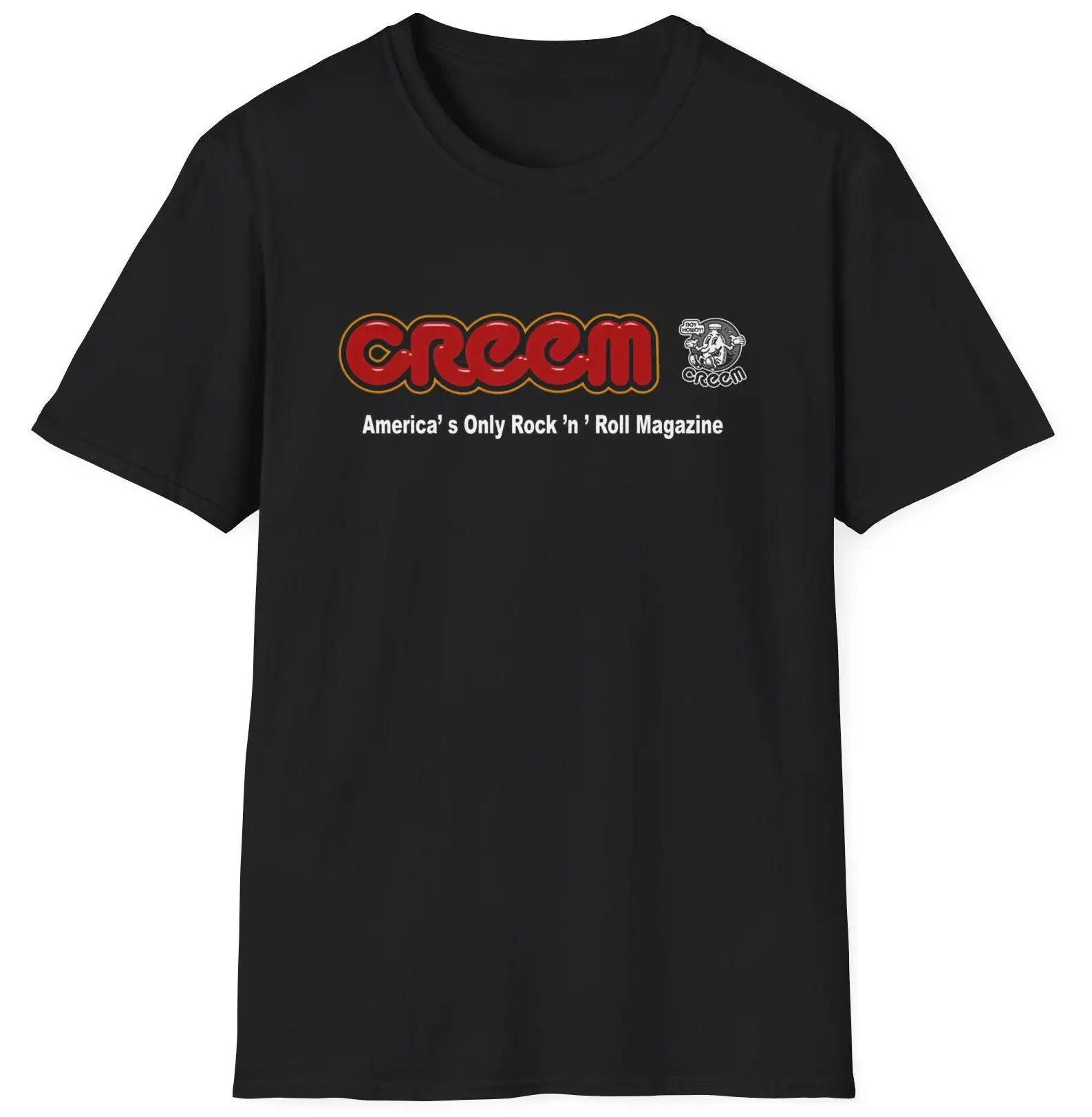 Vintage Style Creem Magazin Softstyle T Shirt