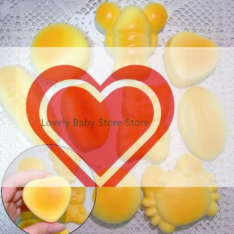 【BS】Soft Simulated Bread Squeeze Toy Stress Relief Slow Rebound Toys Squishy Bread Fidget Toys Home Decor Friends Best Gift