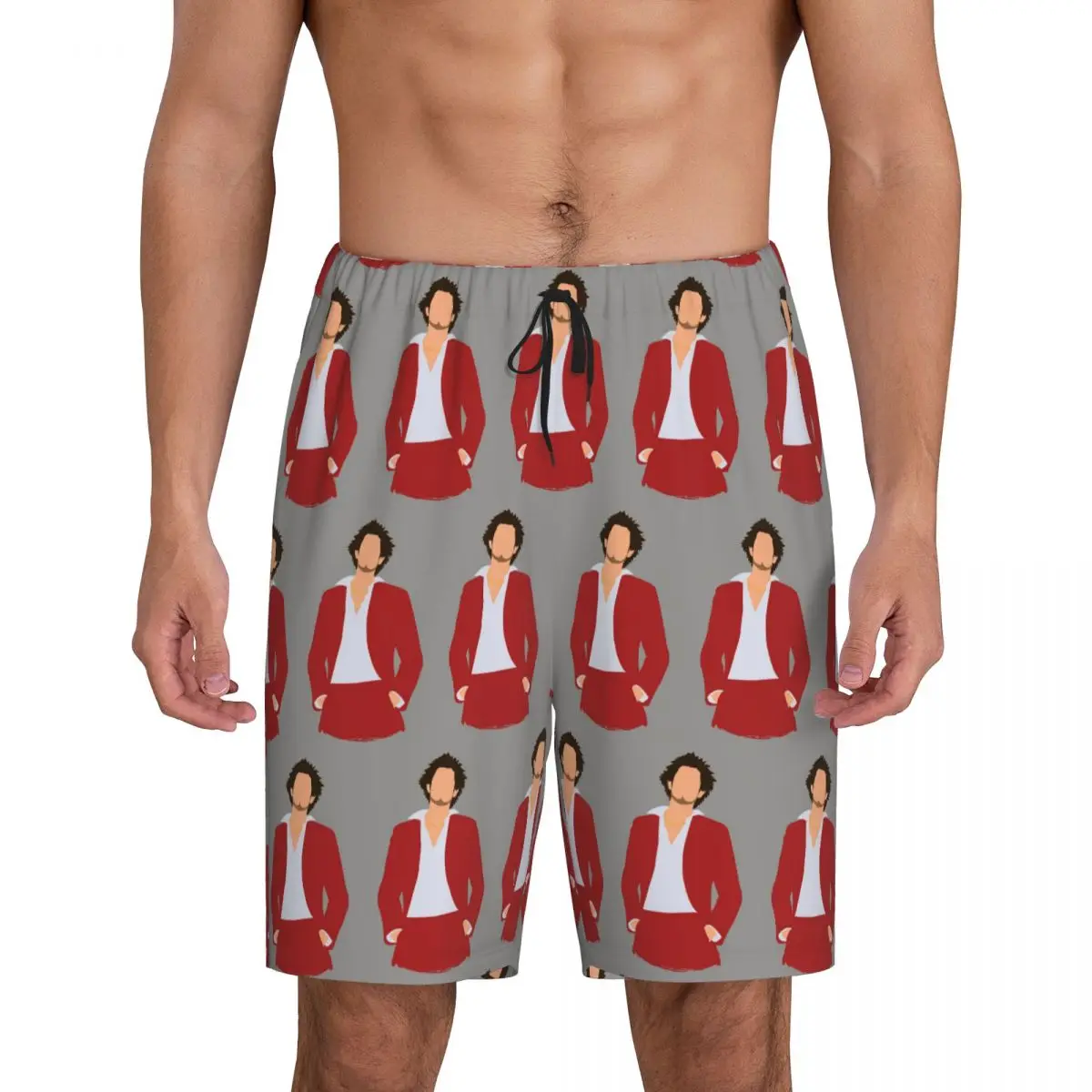 

Yakuza Like A Dragon Ichiban Kasuga Kazuma Kiryu Short Pajama Pants Men Sleepwear Sleep Lounge Bottom Shorts Sleeping Pants
